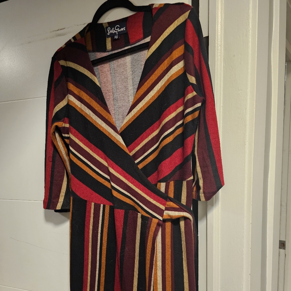 Jackie wrap dress from Lesley Evers